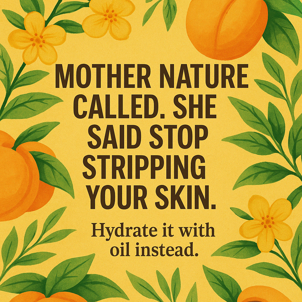 Stop Stripping Your Skin: Cleanse with Oil, Not Foam